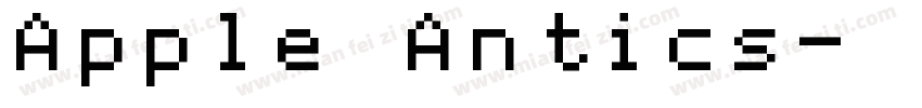Apple Antics字体转换